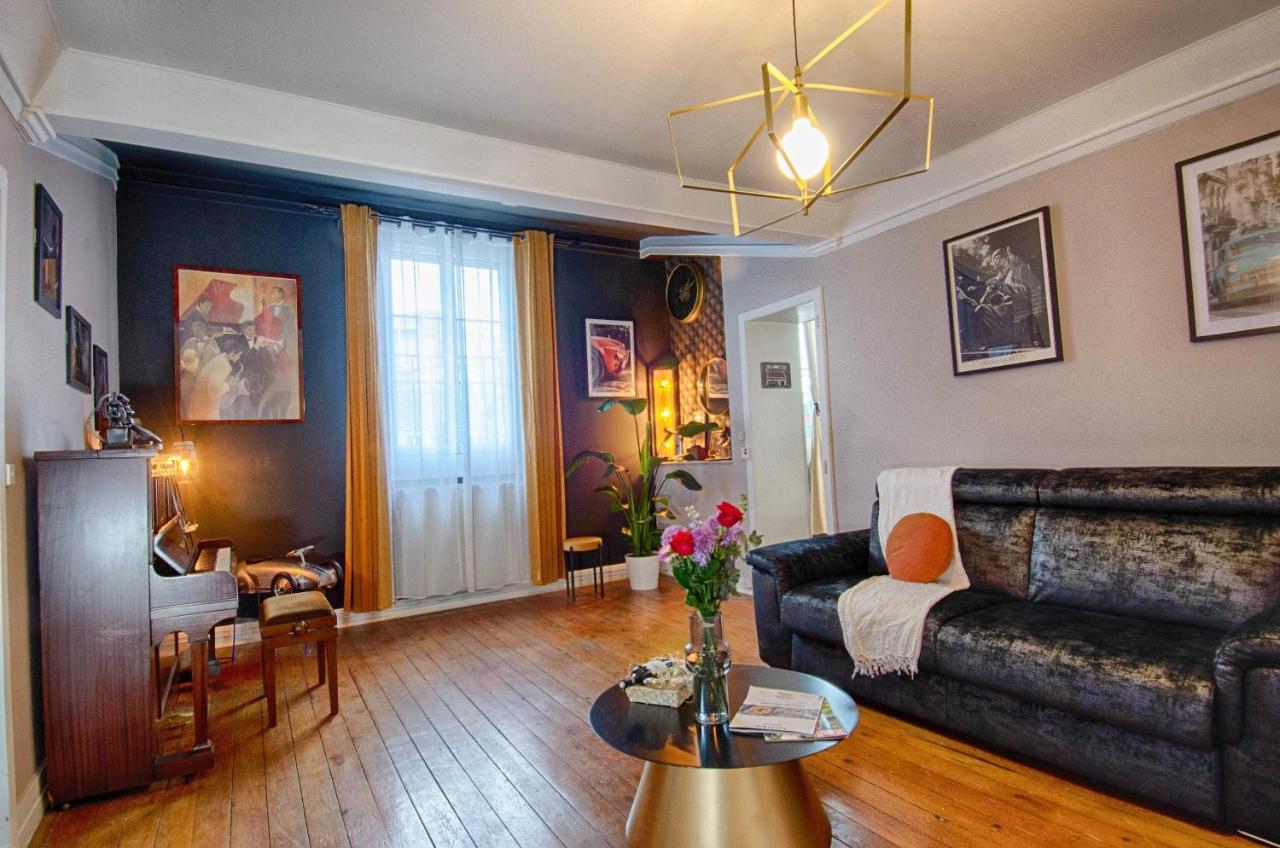 Sweet Nina Jazz Appartement Pour 5 Voyageurs, Situe A La Place De La Republique, Avec Parking Et Lit Queen Size Ле-Ман Екстер'єр фото